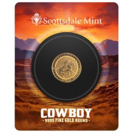Buy 1/10 oz The Rifleman Gold Round - Cowboy Series | SD Bullion