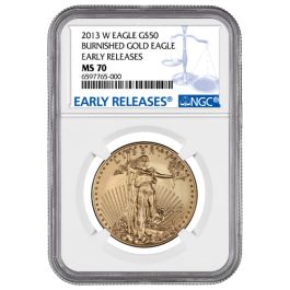 2013年 アメリカンイーグル PCGS MS70 28258586 2013 American Gold