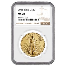 2023 NGC MS-70 1 oz American Gold Eagle Coin Free Shipping