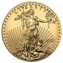 2025 1/4 oz American Gold Eagle Coin BU