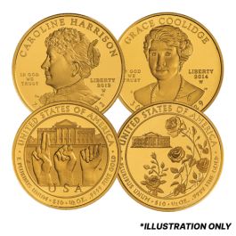 1/2 oz American First Spouse Gold Coin - Design Our Choice