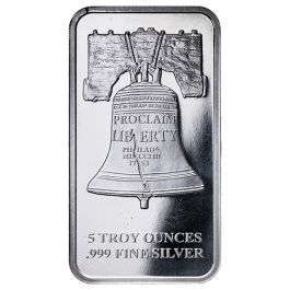 5 oz SD Bullion Proclaim Liberty Silver Bar