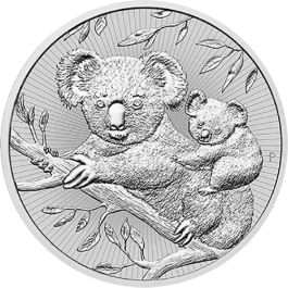 2018 Perth Mint Koala Silver Coins 2 oz - Next Generation Series
