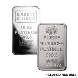 10 oz Platinum Bar