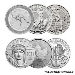 1 oz Platinum Coins - Design Our Choice