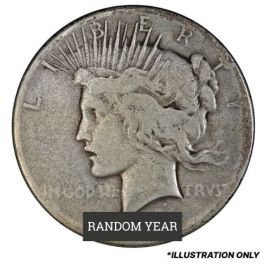 1922-1935 Cull Peace Silver Dollar