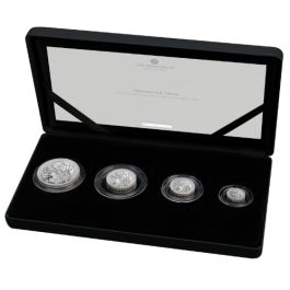 2025 British Silver Britannia and Liberty 4-Coin Proof Set