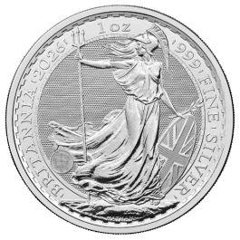 2026 1 oz Silver Britannia Coin BU