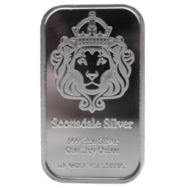 Buy 1 oz Scottsdale Lion “The One” Silver Bars Online | SD Bullion