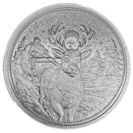 Winter Silver Rounds Buy 1 oz Merry Christmas Silver Rounds | SD Bullion