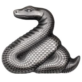 2025 1 oz Nimble Silver Snake Coin - Lunar Year Collection