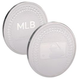 1 oz New Zealand Major League Baseball (MLB) Silver Round