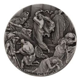 Buy 2022 2 oz Cleansing the Temple Silver Coin - Biblical Series
