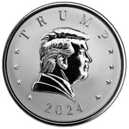 うた2024トランプ純銀　5枚 ssc24trump-5-2024-sc-president