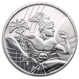 1 oz Sunshine Mint Mercury Silver Round