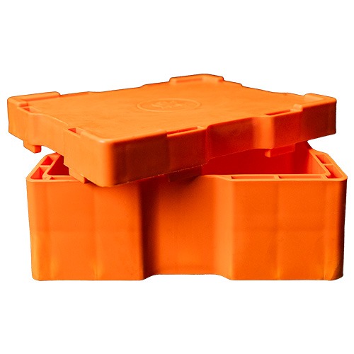 Empty 1 oz Silver Maple Monster Box (Orange)