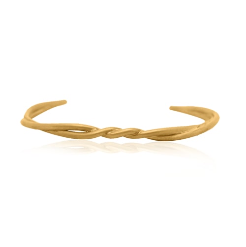 Gold Eternal Bond Bangle - SD24K