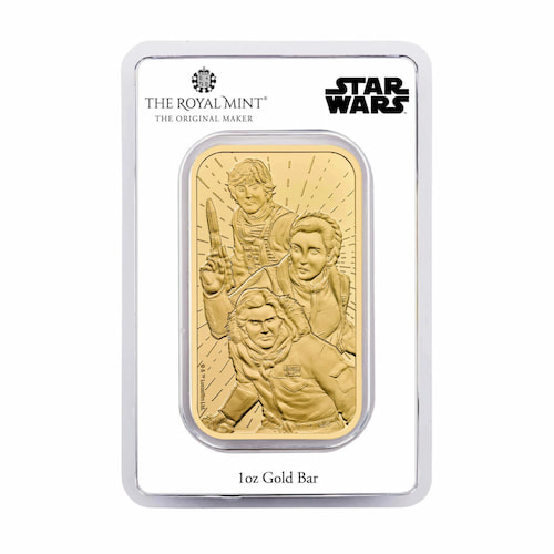 2024 1 oz Light Side Gold Bar - Star Wars™ Collection
