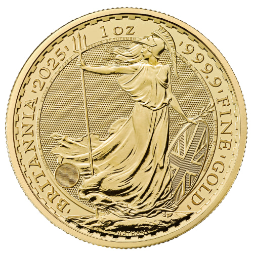 2025 1 oz Gold Britannia Coin BU