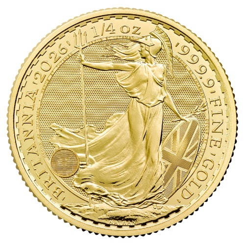 2026 1/4 oz Gold Britannia Coin BU