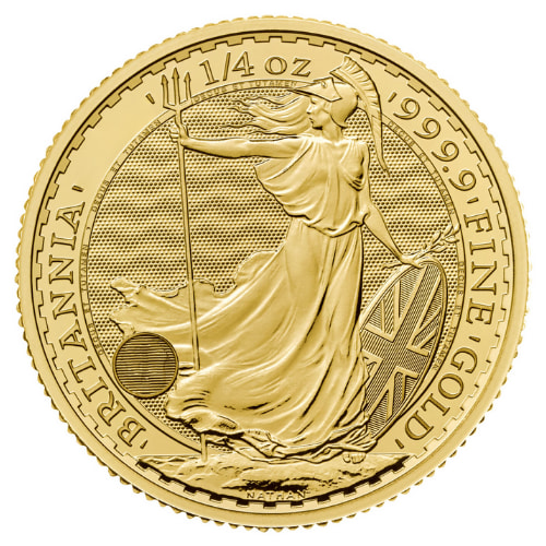 1/4 oz Gold Britannia Coin - Random Year