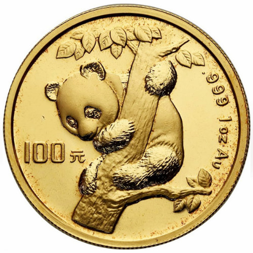1996 1 oz Chinese Gold Panda Coin