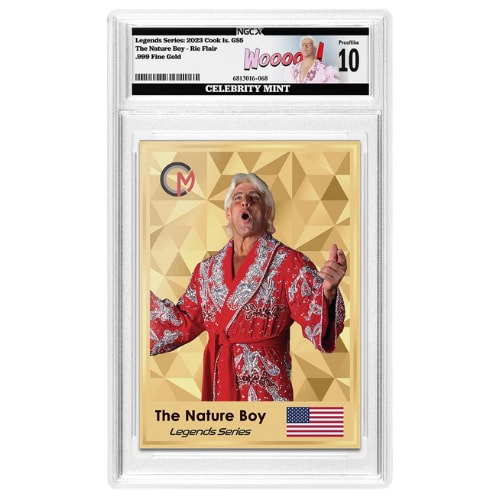 2023 0.5 Gram Ric Flair Gold Trading Coin - Legends Series