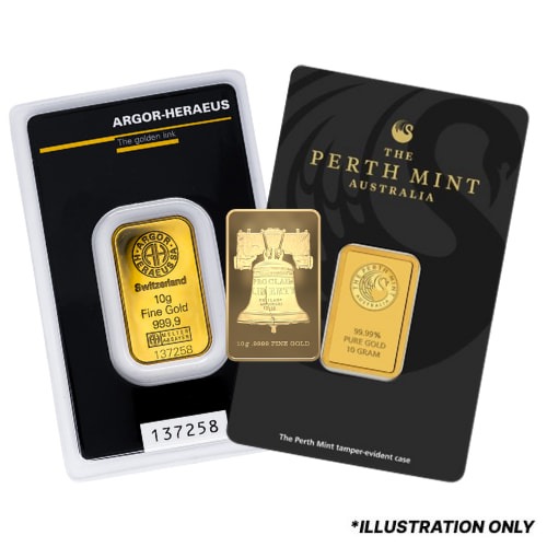 10 Gram Gold Bar - Design Our Choice