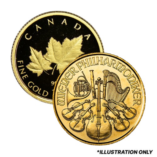 1/25 oz Gold Coin - Design Our Choice