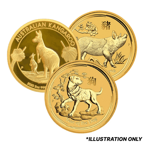 2 oz Gold Coins - Design Our Choice