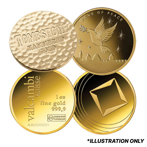 1 oz Gold Round - Design Our Choice