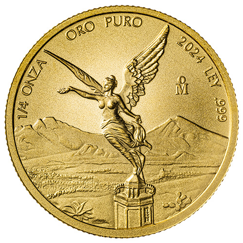 2024 1/4 oz Mexican Gold Libertad Coin BU