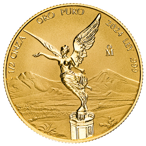 2024 1/2 oz Mexican Gold Libertad Reverse Proof Coin