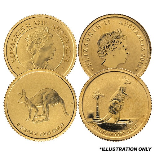 1/2 Gram Gold Coin - Design Our Choice