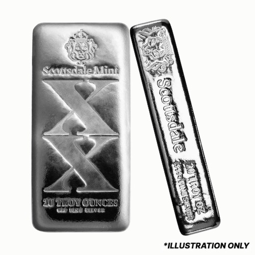 20 oz Silver Bar - Design Our Choice