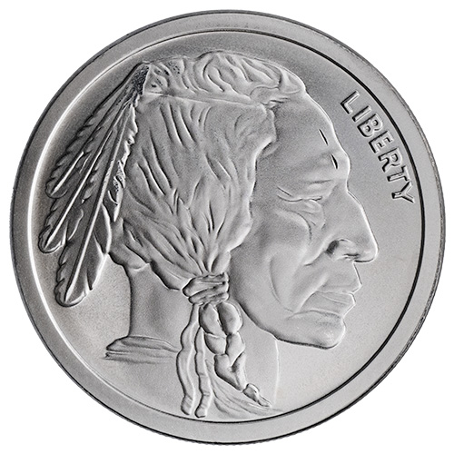 2 oz Buffalo Silver Round - Random Mint