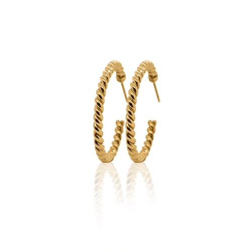 Women's Gold Hoop Earrings