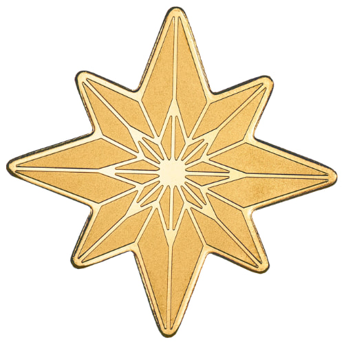 2024 0.5 Gram Golden Highlights - Star Gold Coin