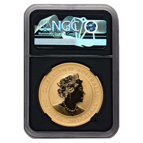Buy NGC MS-70 First Release - Black Core - 2023-P Australia 2 oz