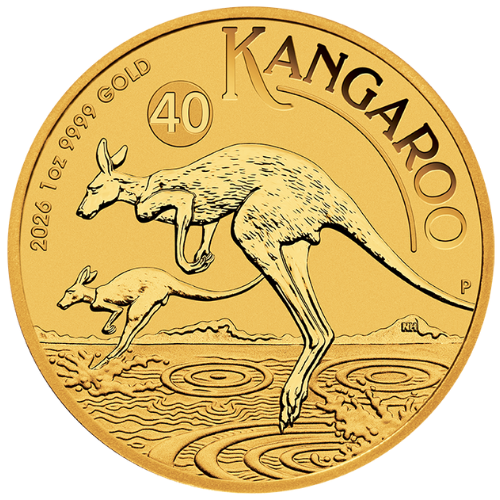 2026 1 oz Australian Gold Kangaroo Coin