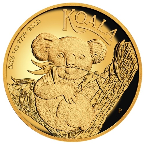2026 1 oz Australian Koala Proof Gold Coin with Box and COA
