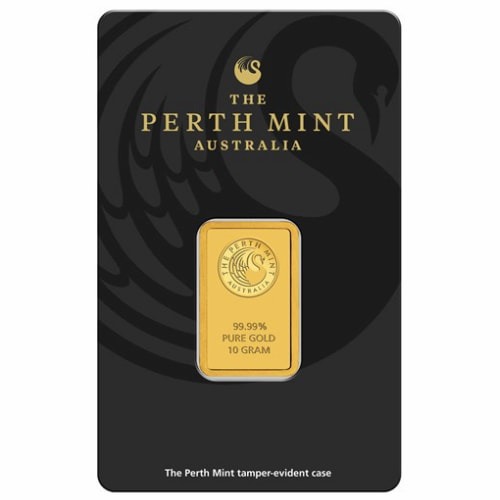 10 Gram Perth Mint Gold Bar - in Assay