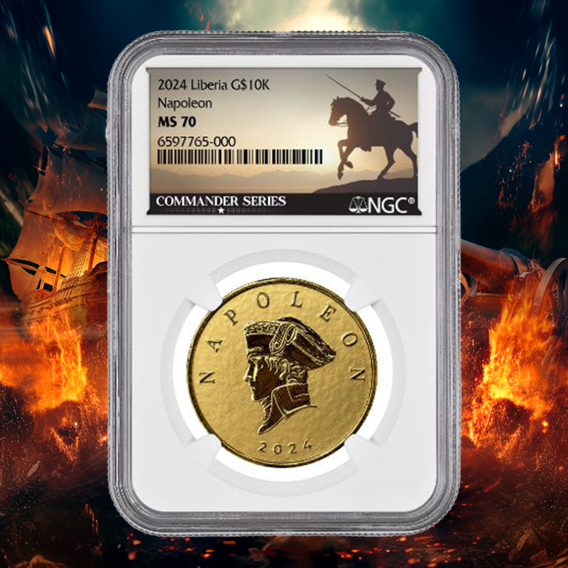 2024 NGC MS-70 1 oz Napoleon Gold Coin