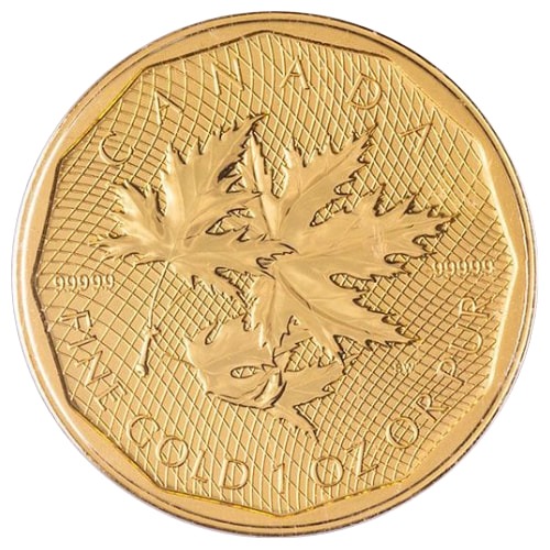 2009 1 oz .99999 Gold Maple Leaf Coin - in Capsule Only