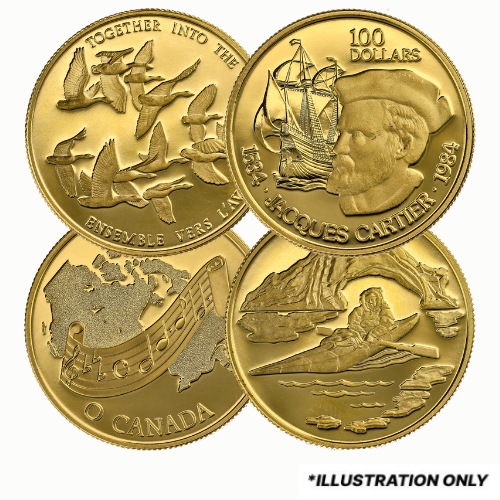 1/2 oz Canadian $100 Commemorative Proof Gold Coin