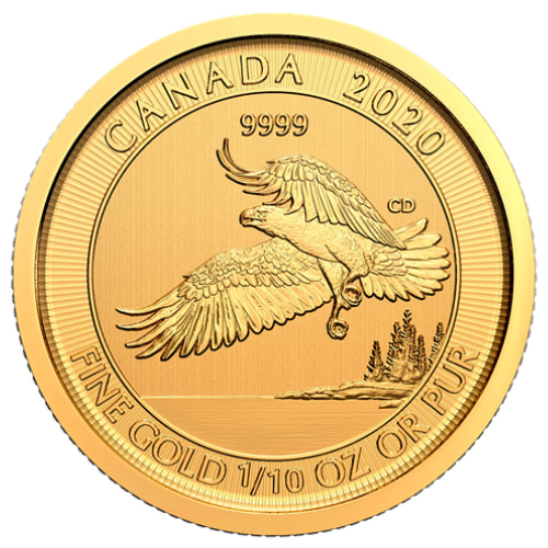 2020 1/10 oz Bald Eagle Gold Coin
