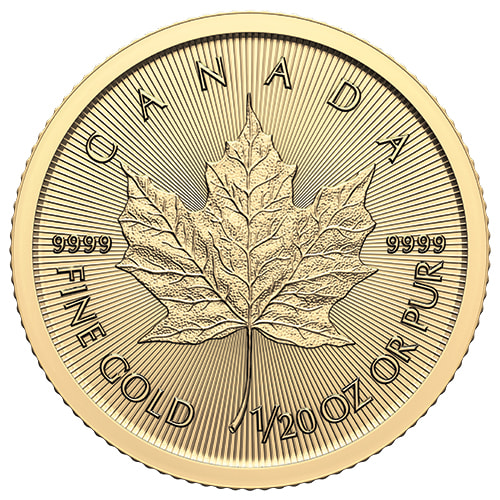 2024 1/20 oz Canadian Gold Maple Leaf Coin