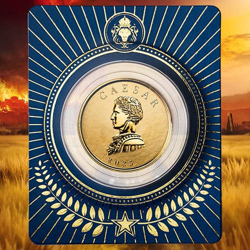 2025 1 oz Caesar Gold Coin - Commander Series