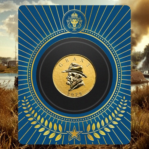 2025 1/10 oz Grant Gold Coin - Commander Series