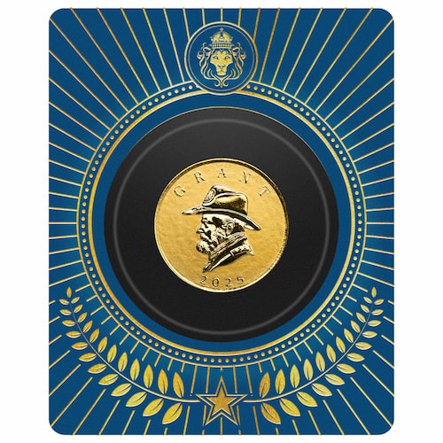 Buy 2025 1/10 oz Grant Gold Coin - Commander Series | SD Bullion